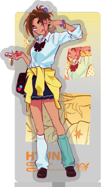Alien Stage AAHS Anakt Arts High School Series - LD Acrylic Stand - Hyuna