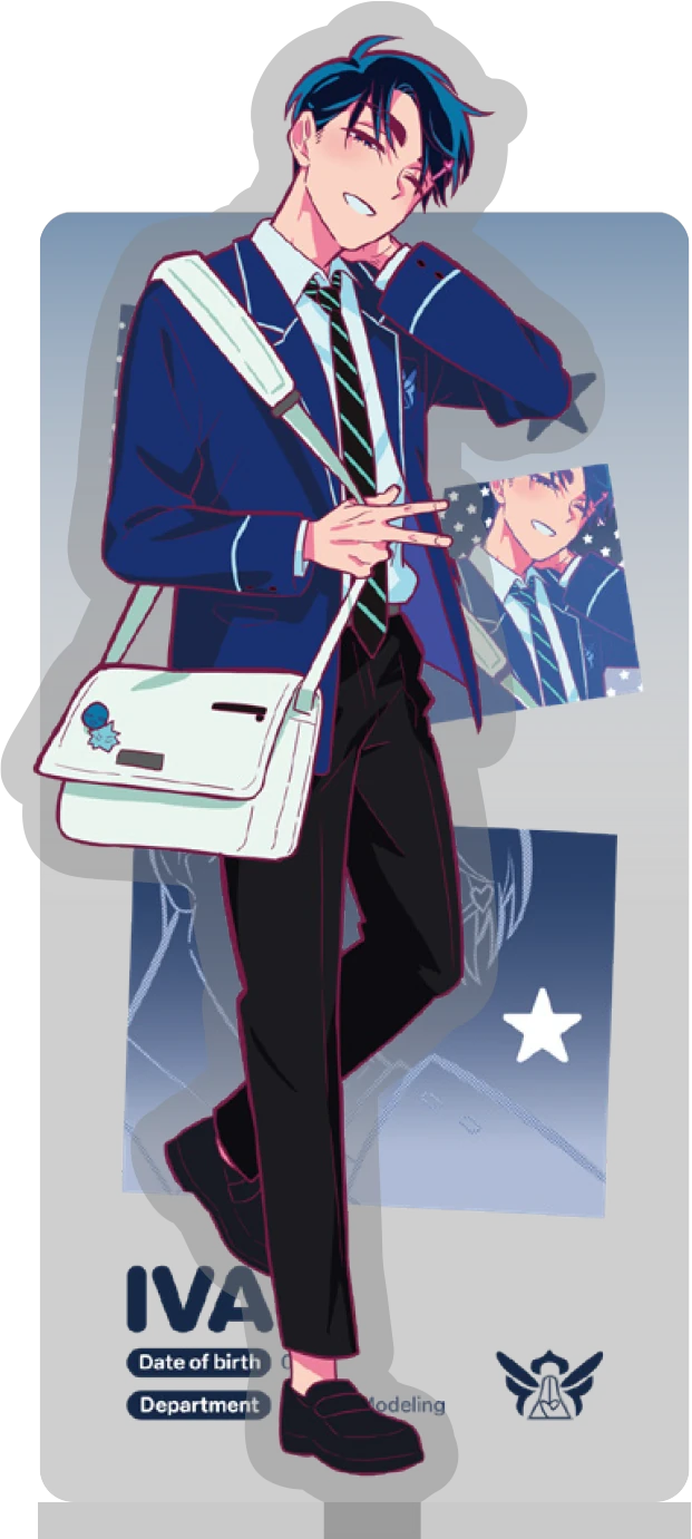 Alien Stage AAHS Anakt Arts High School Series - LD Acrylic Stand - Ivan