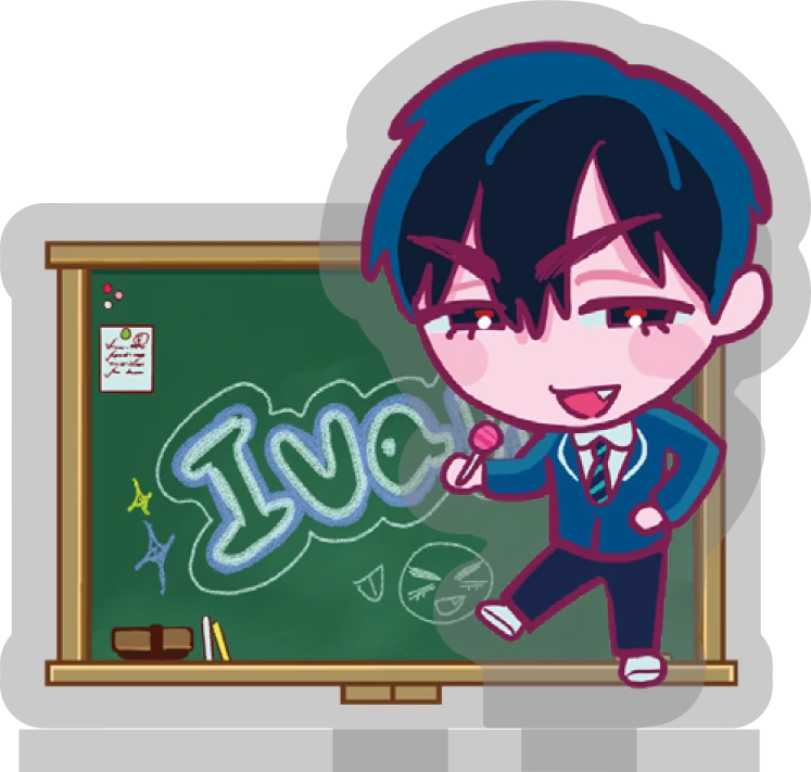 Alien Stage AAHS Anakt Arts High School Series - SD Acrylic Stand - Ivan