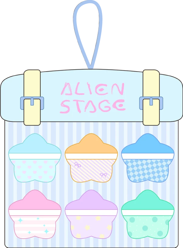 [LIMITED] ALIEN STAGE AAHS High School Series - Plush Storage Bag